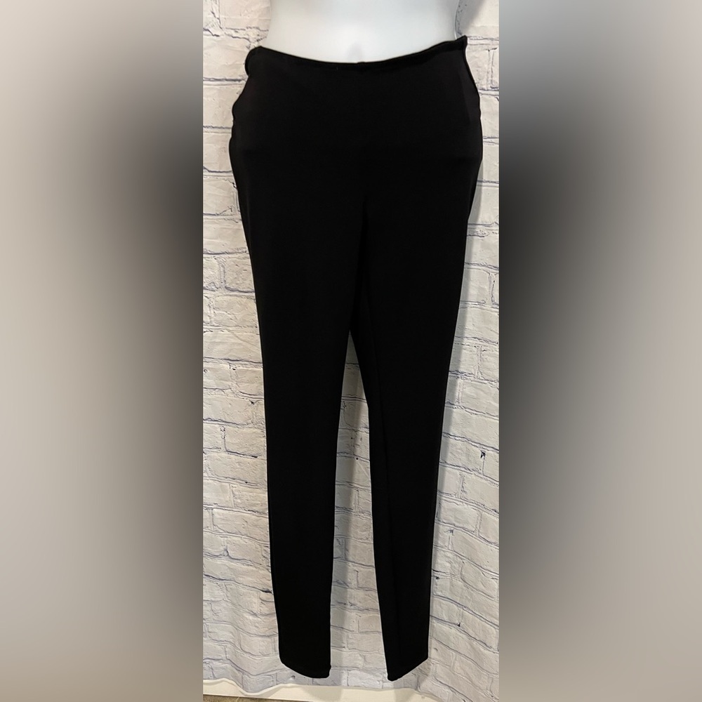 Elizabeth and James Skinny Ankle Pants Leggings Black Stretch Pull On size XS